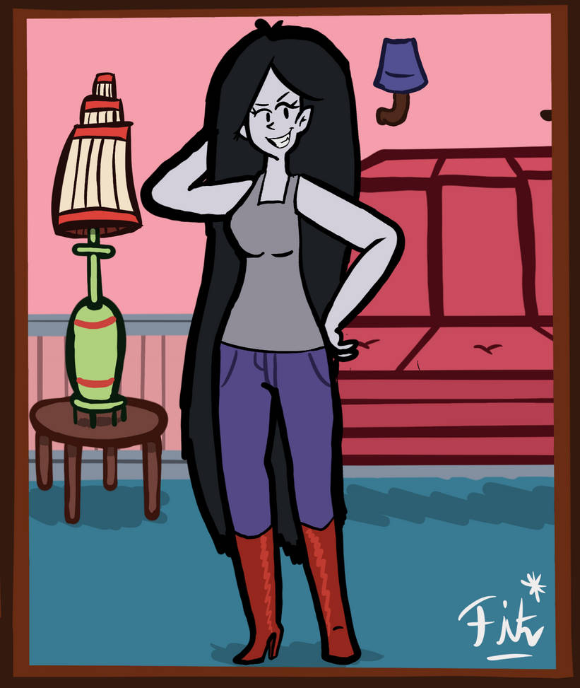 Oh Marceline, Why Are You So Mean? by fitzsanchez on DeviantArt