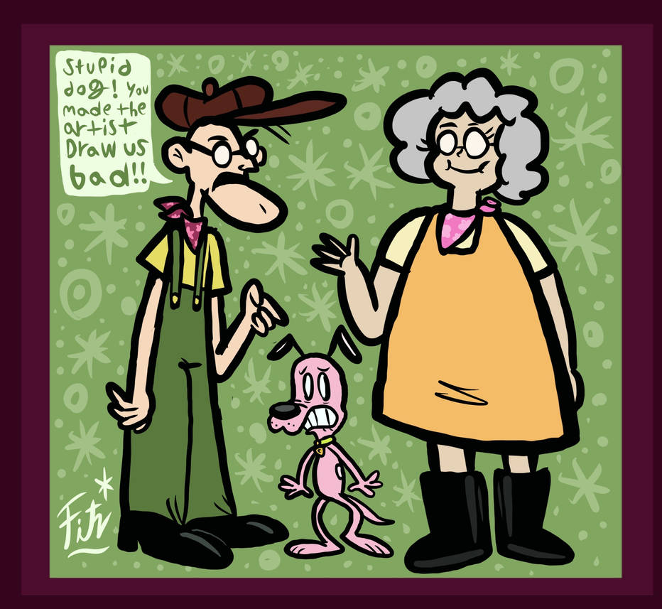 Courage Muriel And Eustace My Version By FSartNshow On DeviantArt courage-muriel-and-eustace-my-version-by-fsartnshow-on-deviantart
