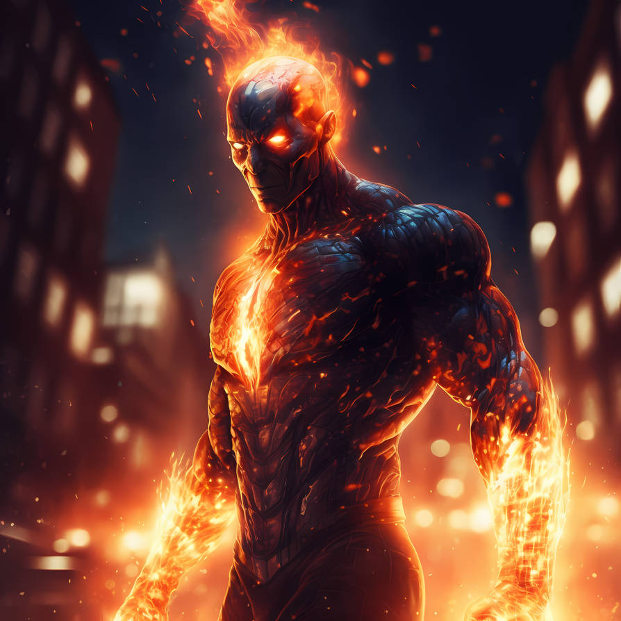 Human Torch Unleashed by R3DRUM81 on DeviantArt