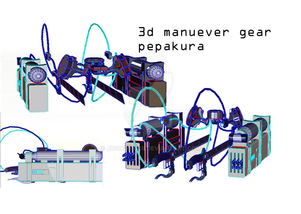 attack on titan 3d maneuver gear by Joshsonic8 on DeviantArt