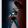 Captain America Colored