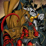 Batman Hellboy Colors