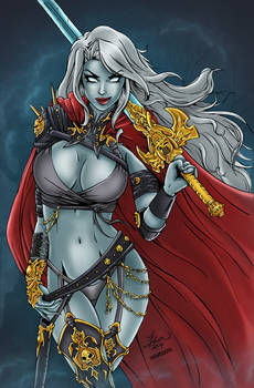 Lady Death Colored