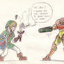 Link vs Samus