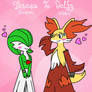 PokeRomance - Teresa X Delfy (Gardevoir X Delphox)