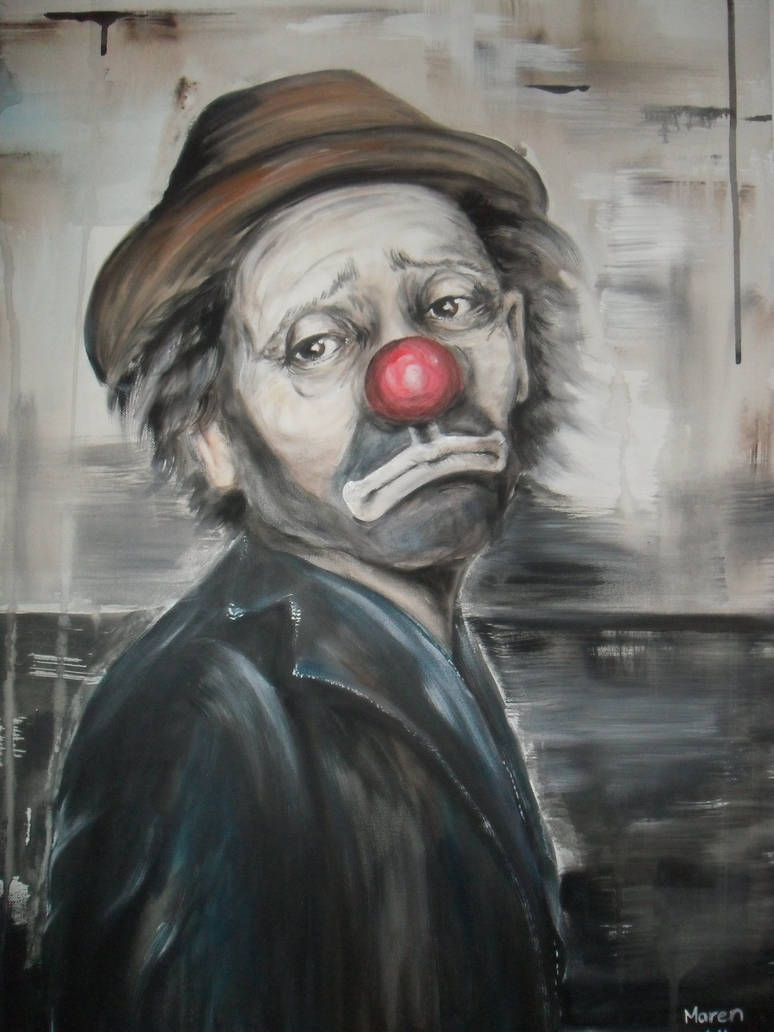 Sad Clown by Ommameta123 on DeviantArt
