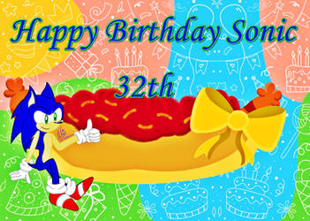 Happy Birthday Sonic 32th/2023