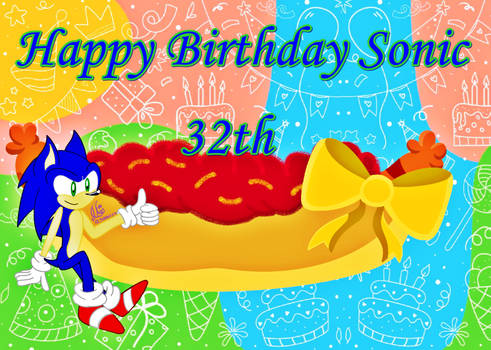 Happy Birthday Sonic 32th/2023