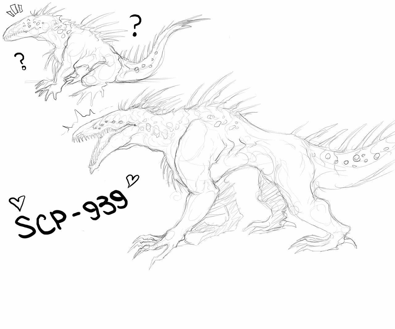 ~SCP-939~ by wwalexiksks on DeviantArt