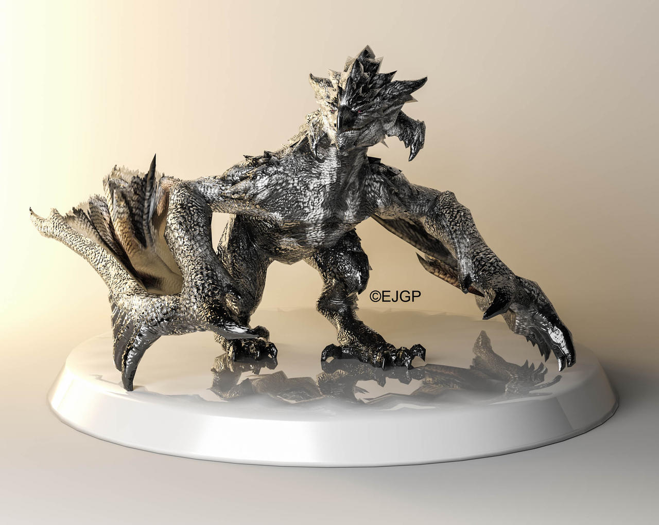 Silver Rathalos Action Figure