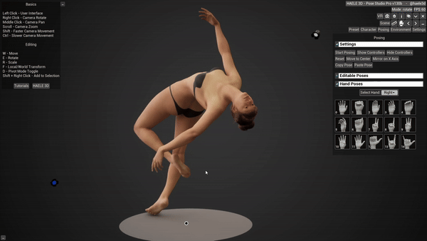Salto Pose - Anatomy Drawing Reference