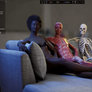 Anatomy of a television watching party