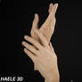 Helping hands in HAELE 3D - Hand Poses Pro anatomy drawing reference