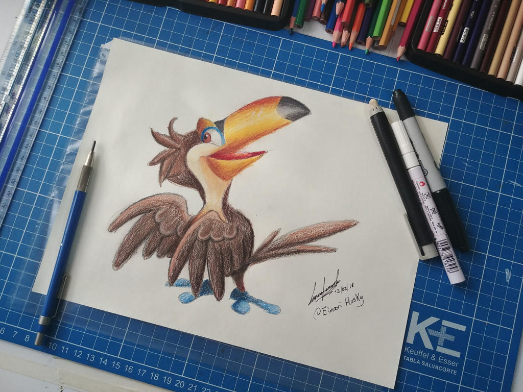 Toco Toucan by EinariHusky