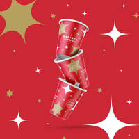 Christmas paper cup design