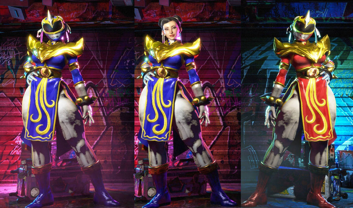 Chun-Li Power Ranger Mod - Street Fighter 6 by Remy2FANG on DeviantArt