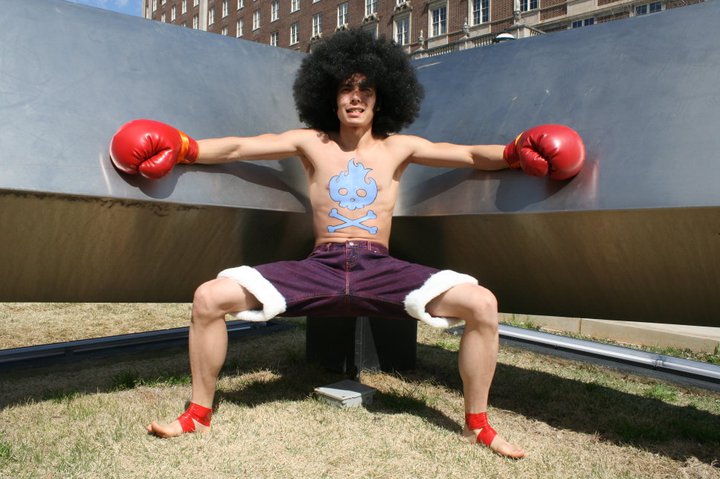 Afro Luffy cosplay