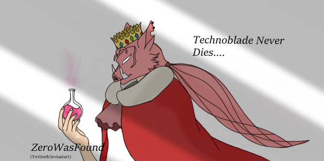 Technoblade never dies by BetaEtaOwO on DeviantArt