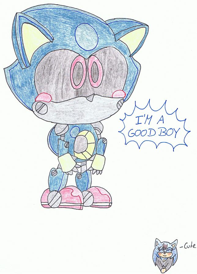 Chibi Metal Sonic by Jessa-chan on DeviantArt