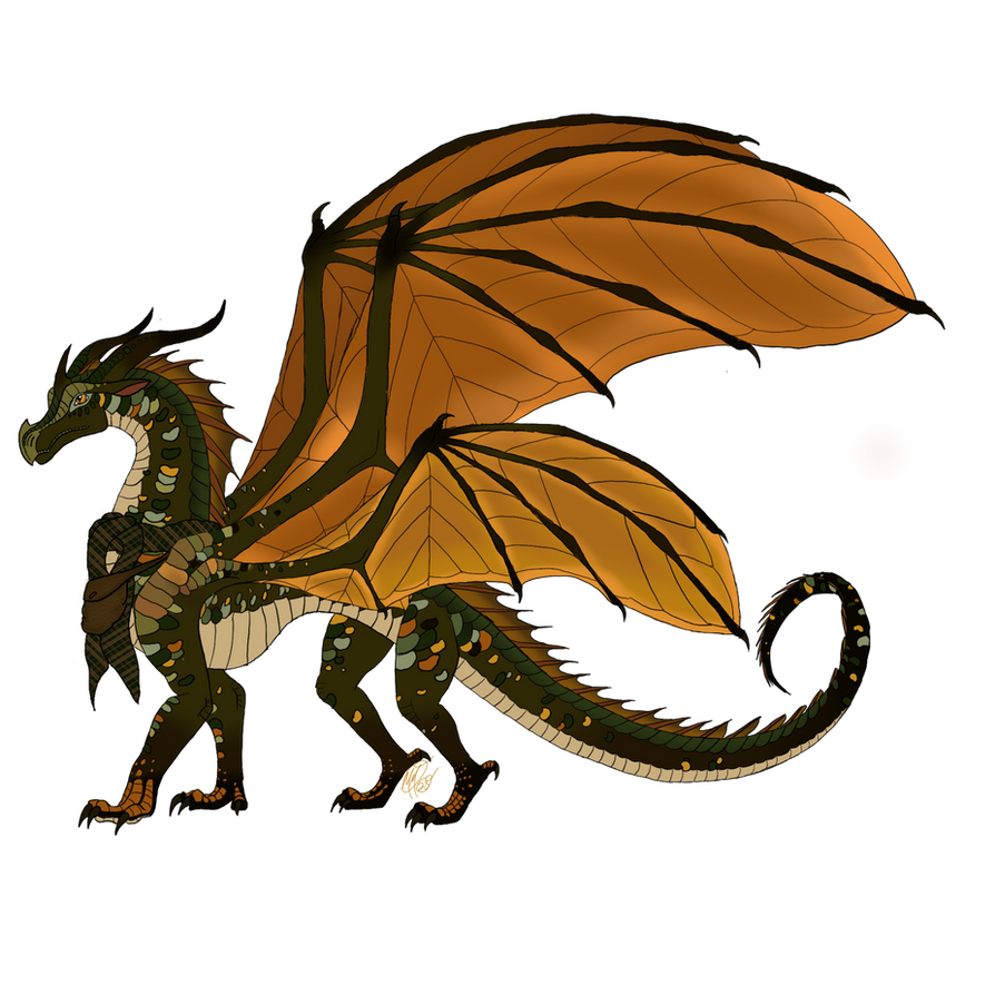Leafwing/Hivewing hybrid Wings of Fire by Dragonflaw18 on DeviantArt