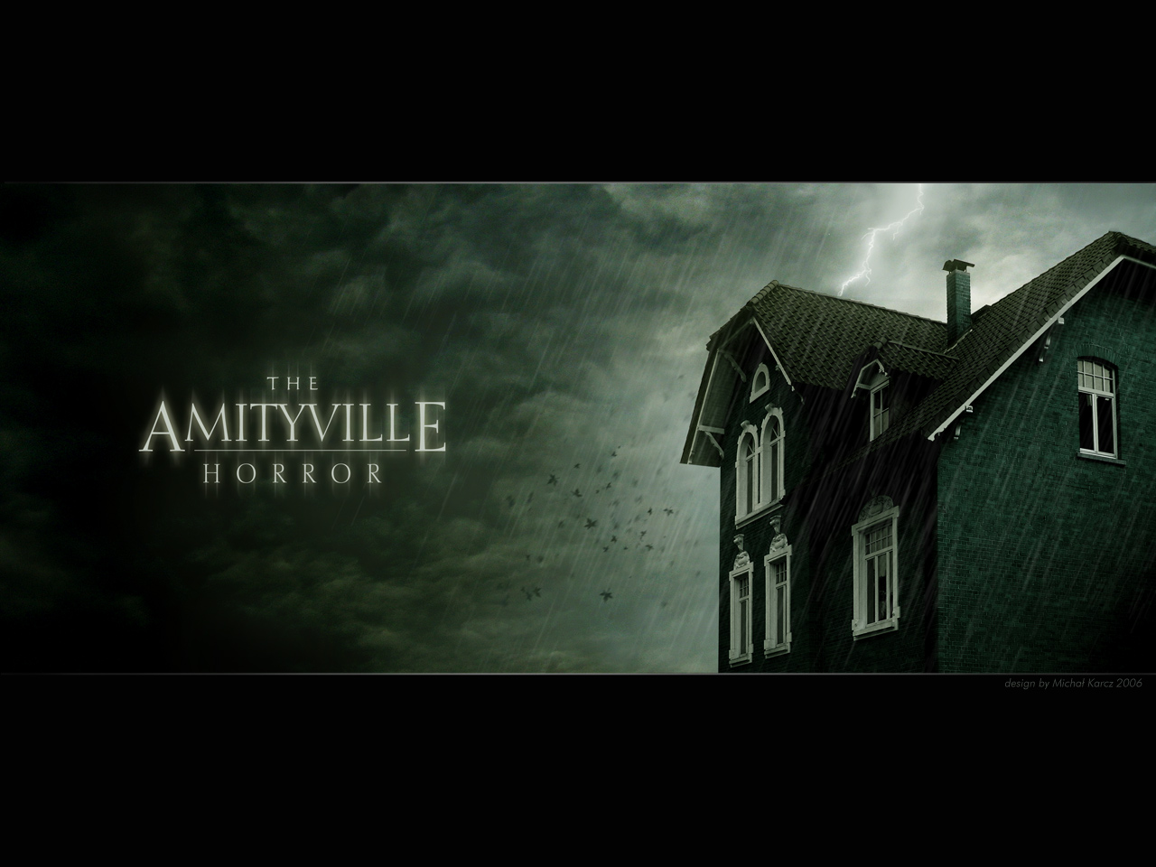 Amityville Wallpaper by Karez