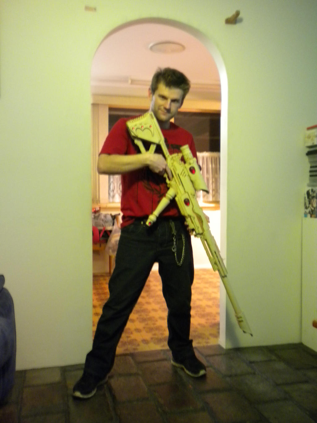 Eldar Ranger Rifle Eldar Ranger Long Rifle Size Comparison by SnuggleMoogle on DeviantArt