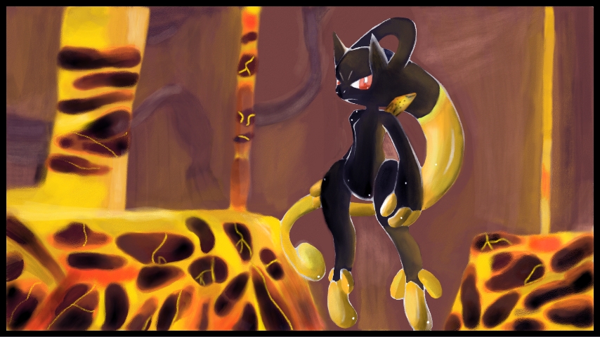 shadow mewtwo pokemon go by jyru on DeviantArt