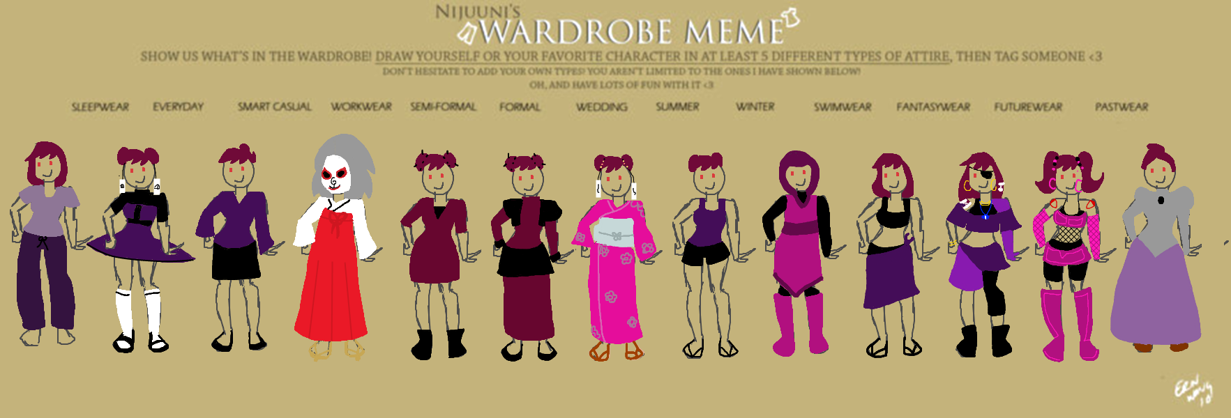 Wardrobe Meme -Boo-