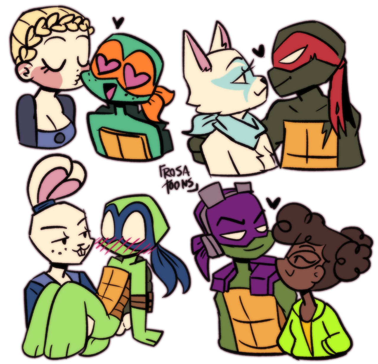 TMNT Ships by Rosatoons on DeviantArt