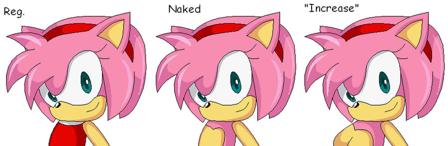 Nackt sonic amy Amy Schumer