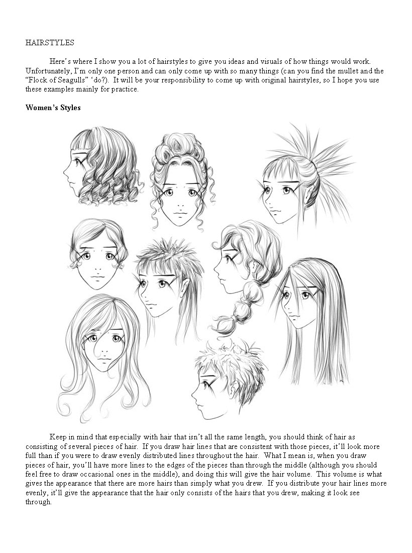 Anime Hair Tutorial Page 3 By Tentopet On Deviantart