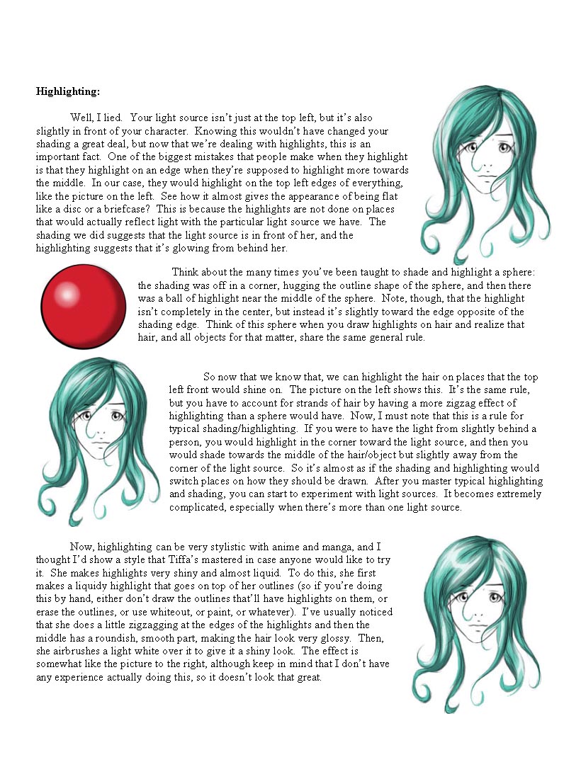 Anime Hair Tutorial, Page 9