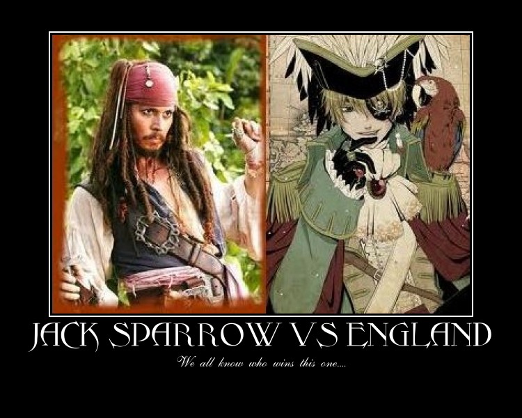 Jack Sparrow Vs England