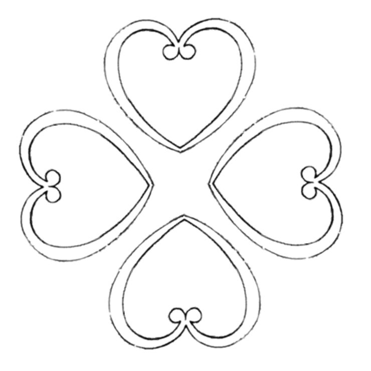 Four Leaf Heart Clover By Moon Shadow 1985 On DeviantArt four-leaf-heart-clover-by-moon-shadow-1985-on-deviantart