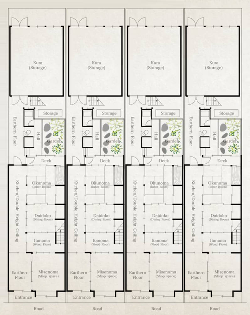 Kyo-Machiya Floorplan (typical) by Moon-Shadow-1985 on DeviantArt