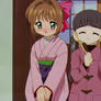 CCS ep. 65 -- Sakura's Movie Cameo Period Costume