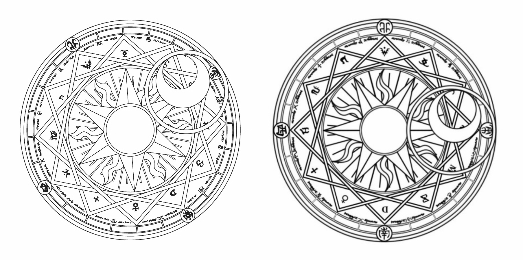 Clow Reed's Magic Circle(s) - 1998 Anime by Moon-Shadow-1985 on DeviantArt
