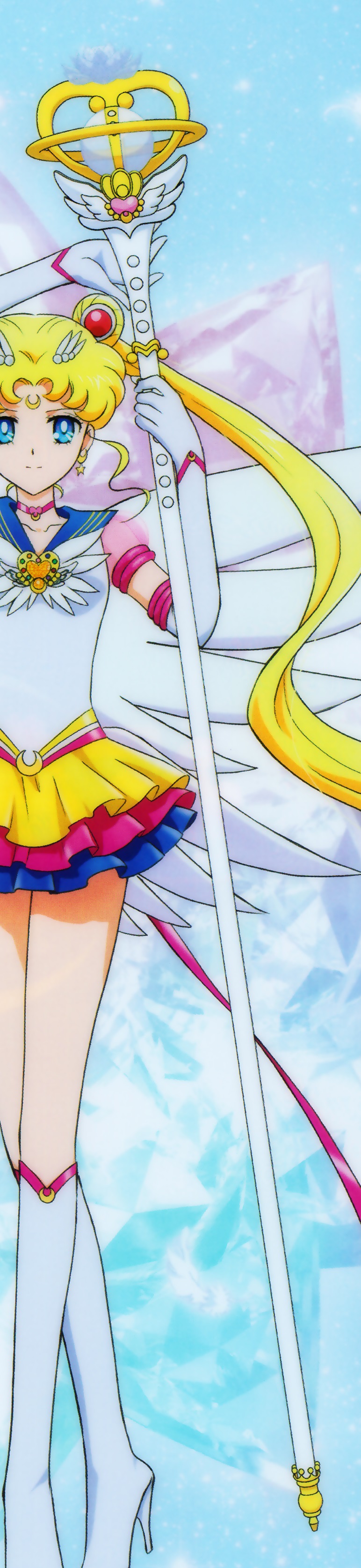 Sailor Cosmos Card from Sailor Moon Crystal 15 by Saudete on DeviantArt