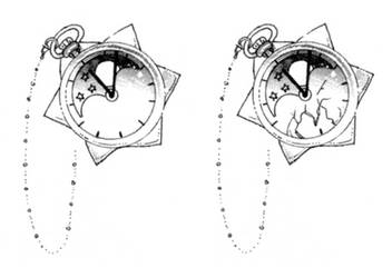 MoonPhase PocketWatch (2003 Manga) PLUS