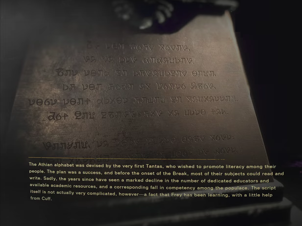 The Athian Script (Forespoken) by Moon-Shadow-1985 on DeviantArt
