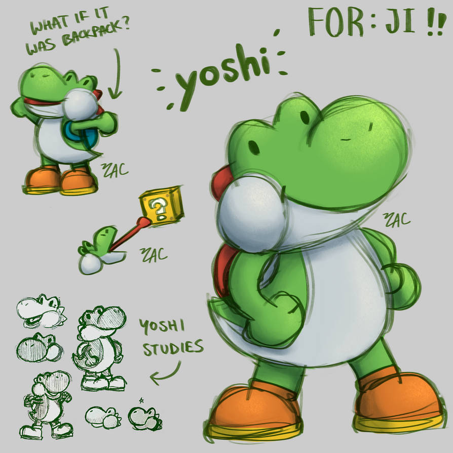 Yoshi Fandom Yoshi Art Trade by sailorchips on DeviantArt