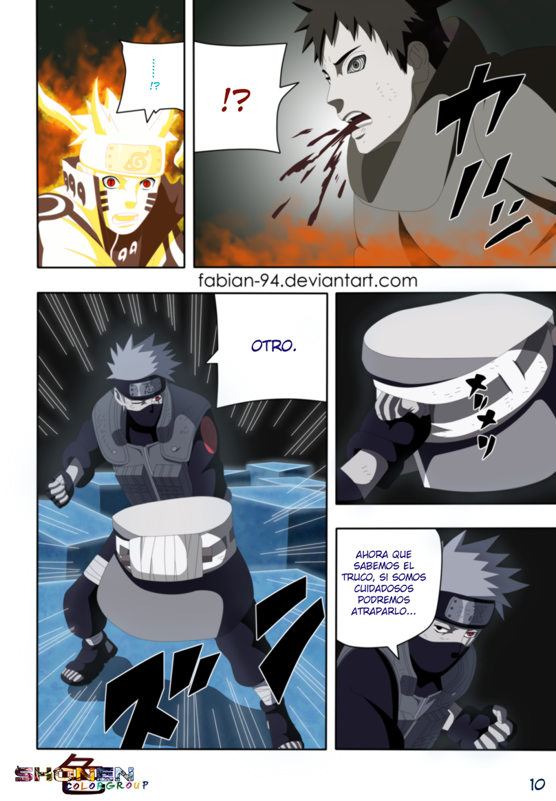 Naruto 609 : Pg 10 Color