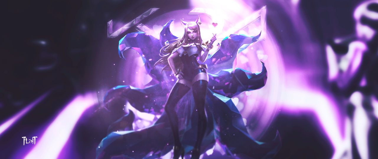 KDA Ahri | Ultrawide - League of Legends by Gabe-Flint on DeviantArt