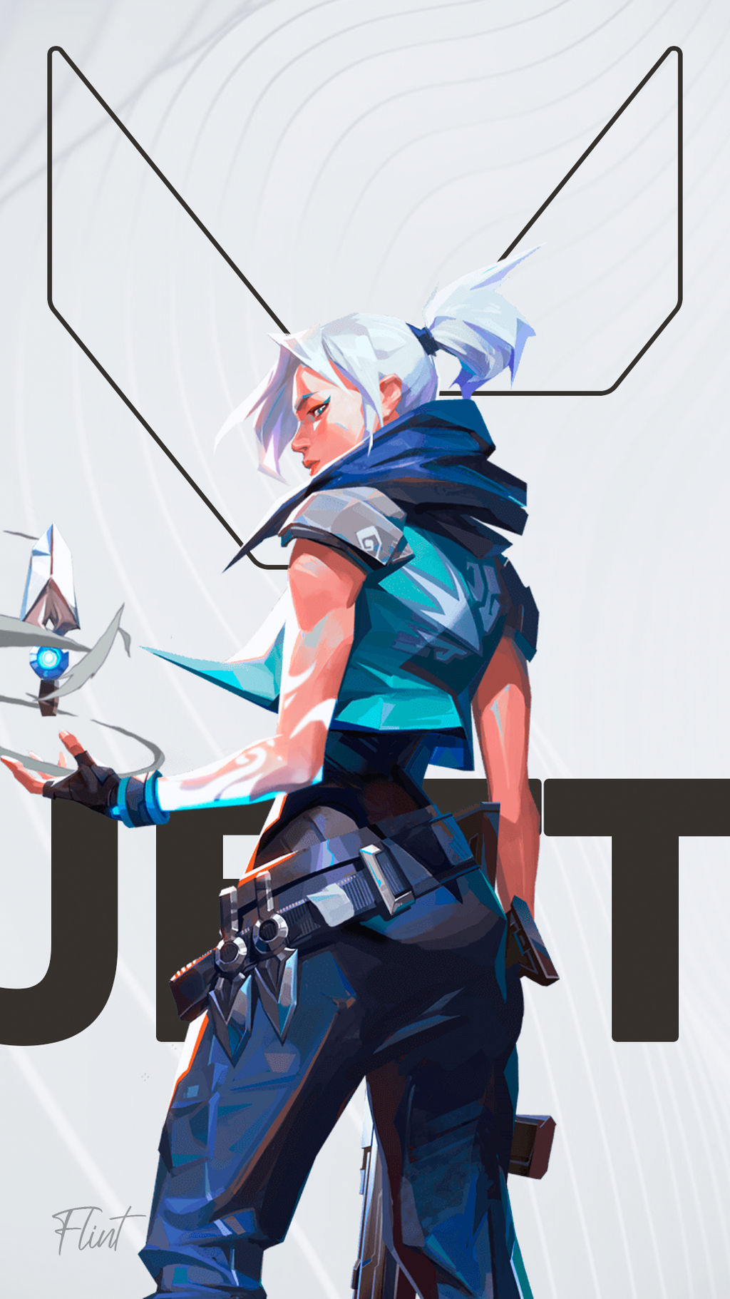 Jett - Valorant by Gabe-Flint on DeviantArt