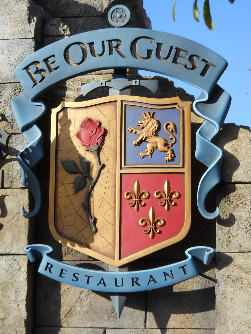 Be Our Guest Sign