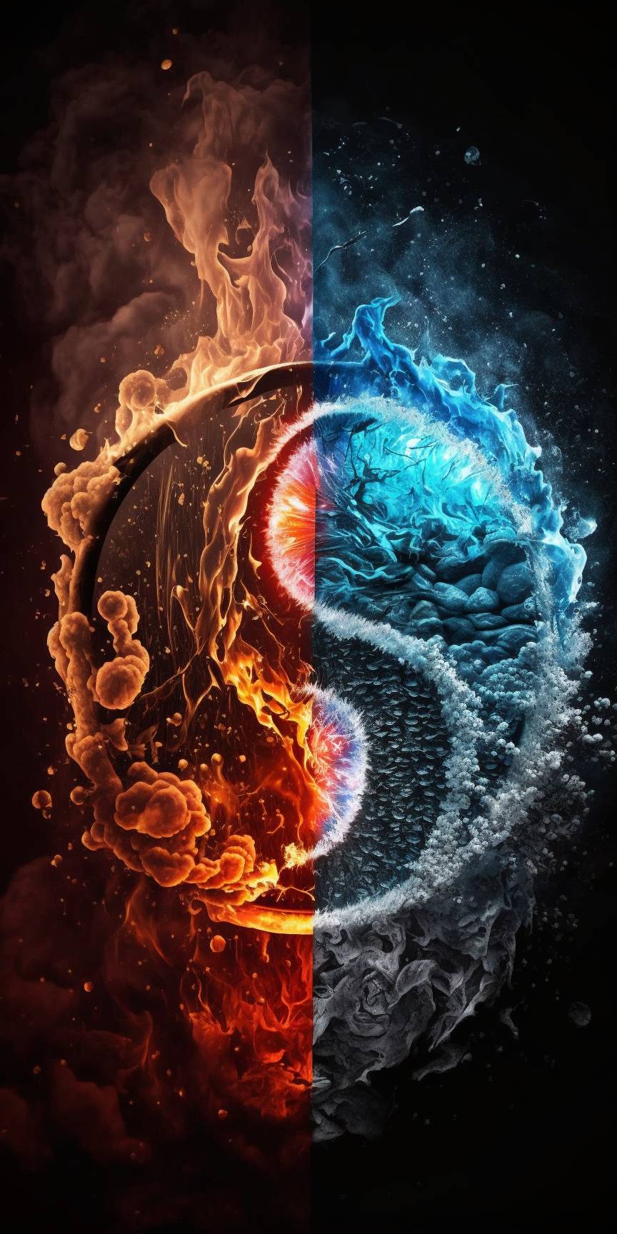 Fire, Ice by Sylvester0102 on DeviantArt