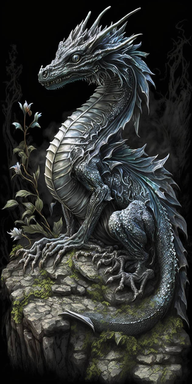 Silver dragon by Sylvester0102 on DeviantArt