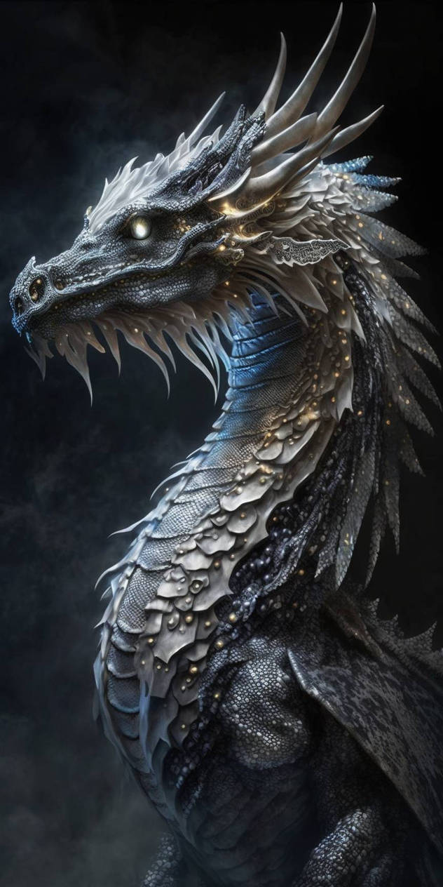 Silver dragon by Sylvester0102 on DeviantArt