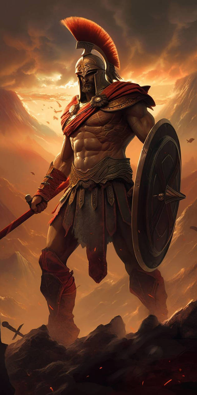 Spartan Rage- GOD OF WAR by The-Silver-Spartan on DeviantArt