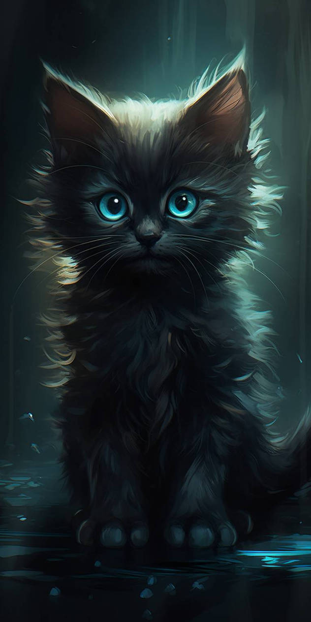 Black kitten by Sylvester0102 on DeviantArt